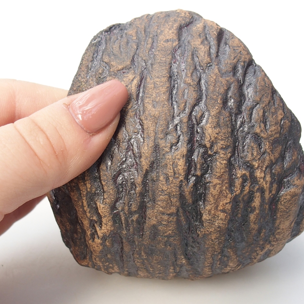 Keramikschale 10 x 9 x 10 cm , Farbe braun