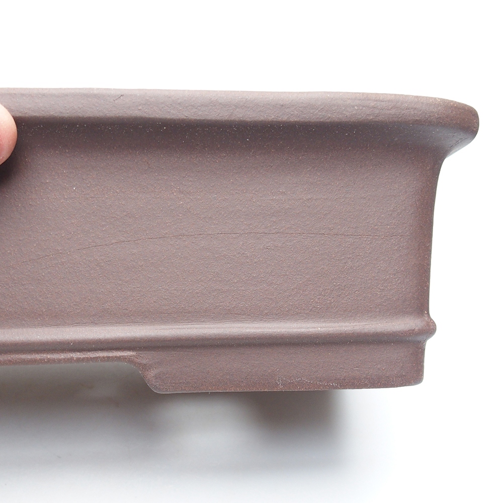 Schale 35 x 17 x 8,5 cm braun