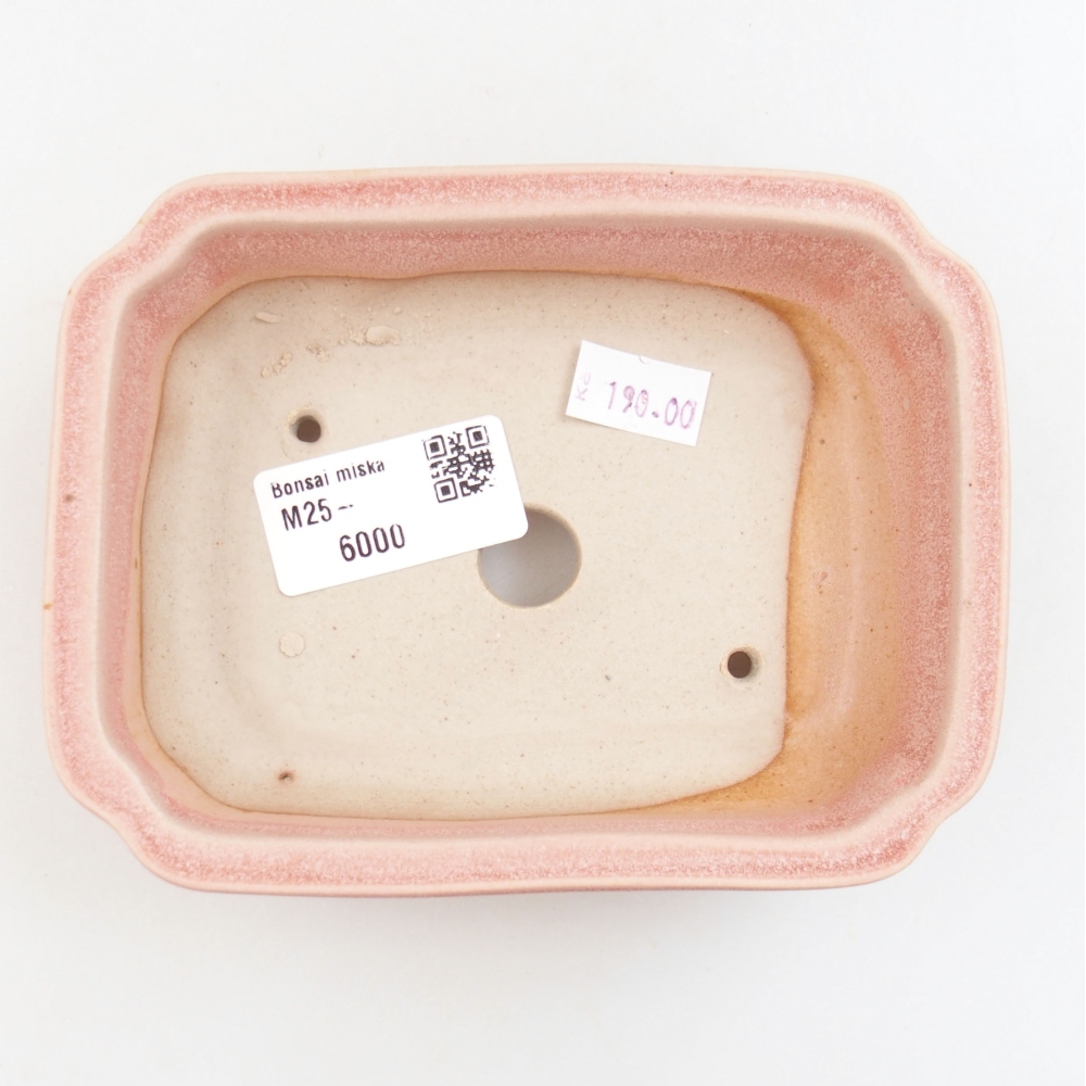 Bonsaischale aus Keramik 15,5 x 12 x 6 cm, Farbe blau