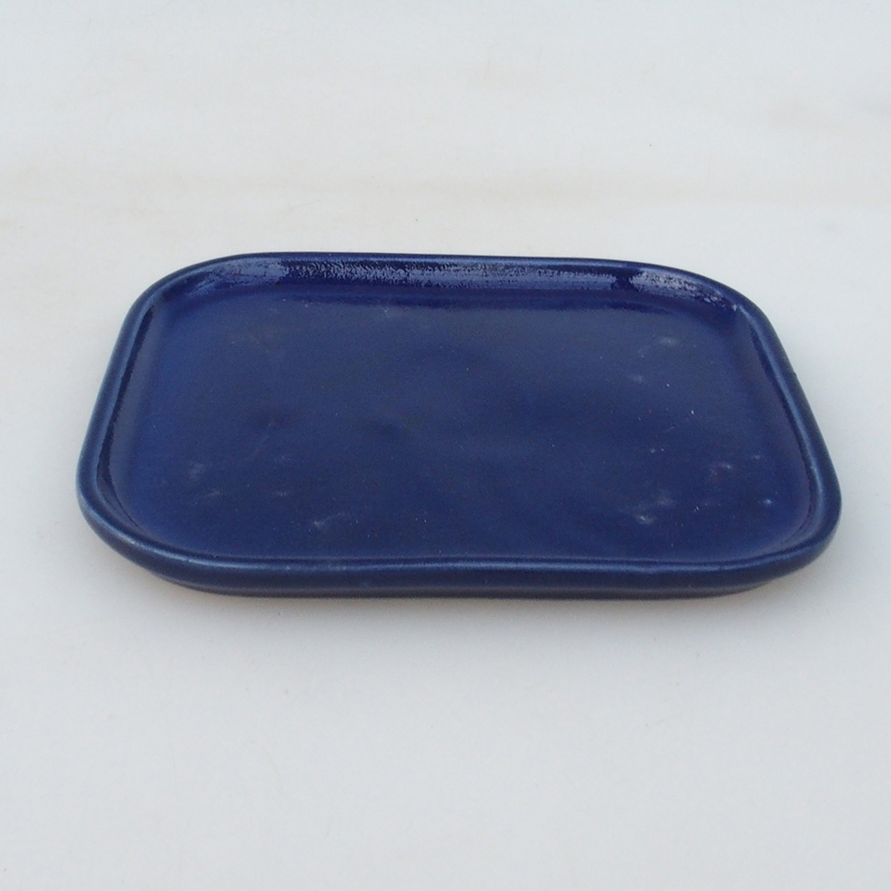 Keramikschale H37 -14,5 x 13 x 1 cm - blau