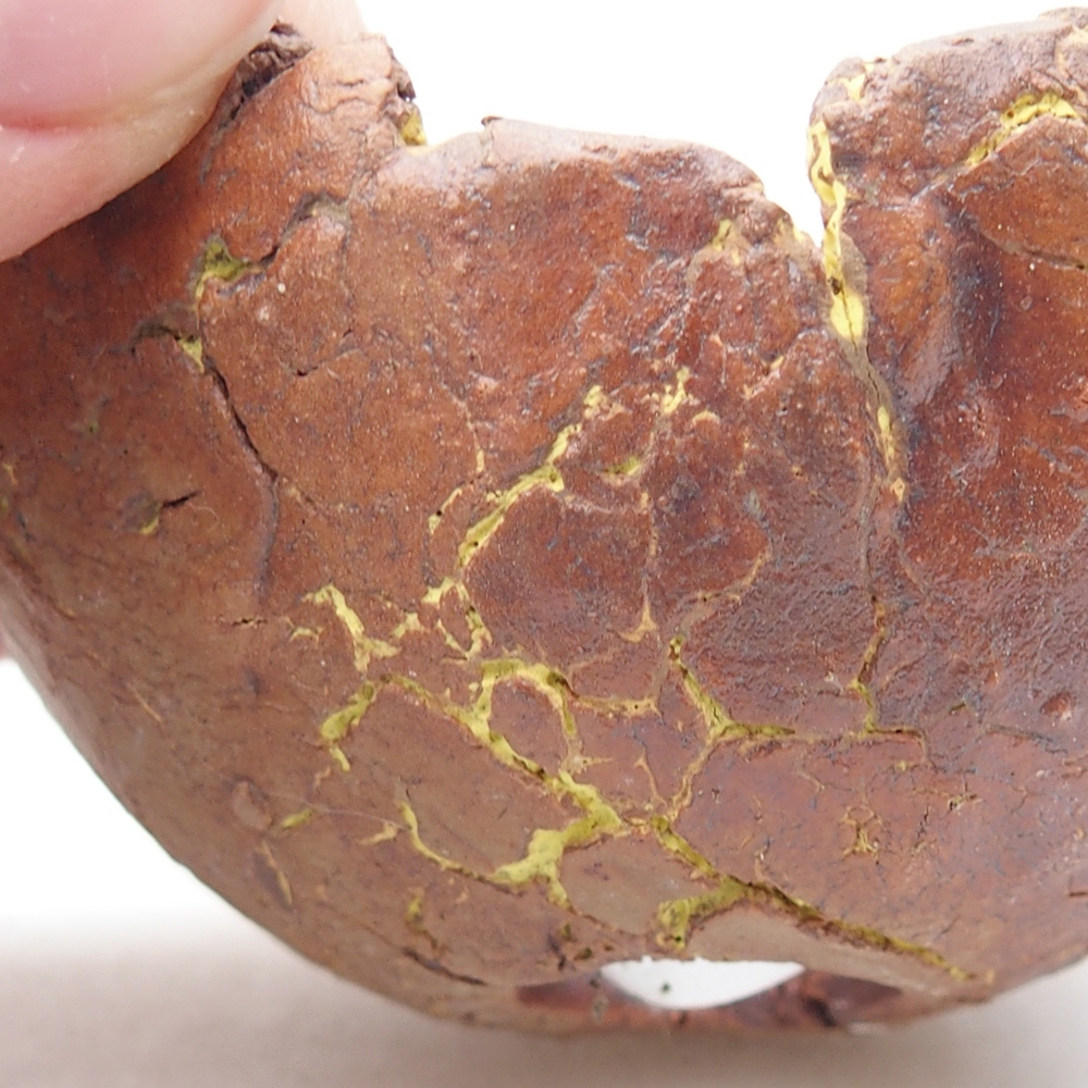 Keramikschale 7 x 6,5 x 4 cm , Farbe gelb