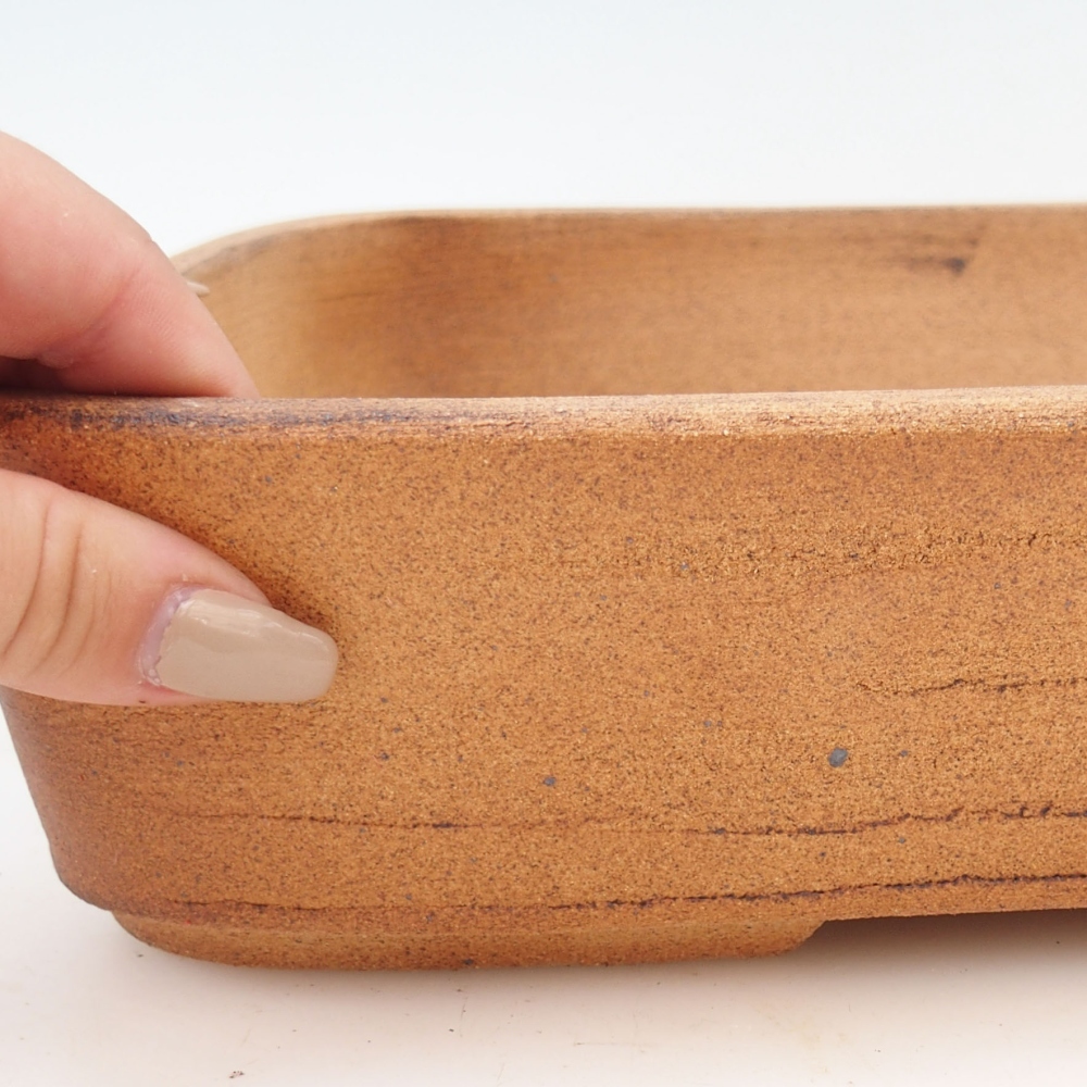 Bonsaischale 30 x 24 x 7 cm , Farbe braun