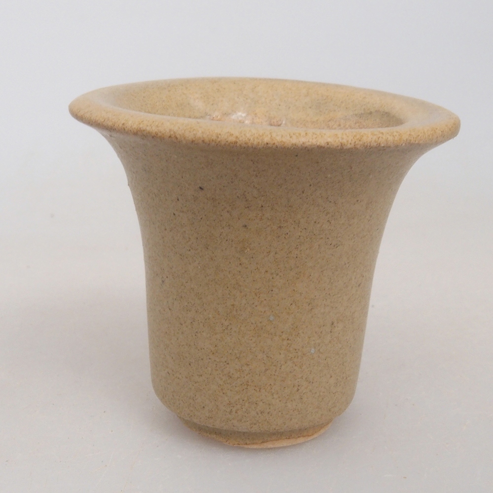 Mini-Bonsaischale 4 x 4 x 4 cm, braun