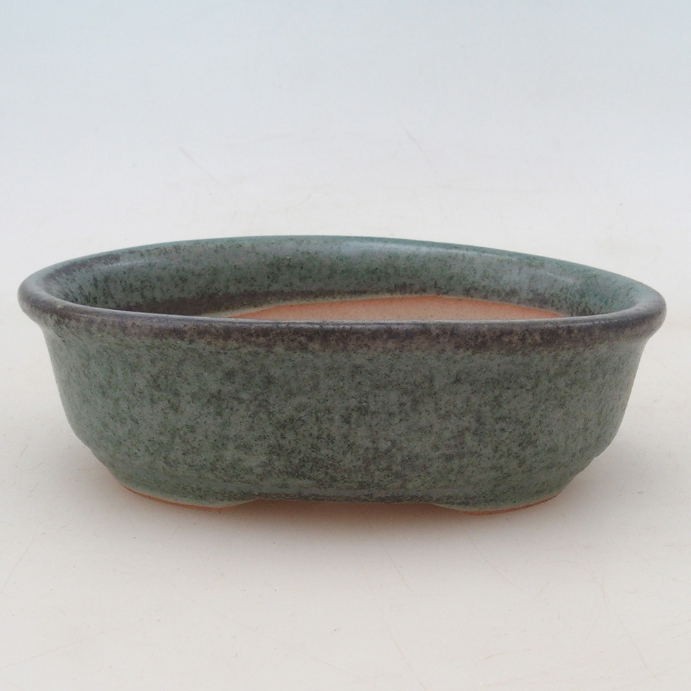 Bonsaischale H04 - 10,5 x 7,5 x 3 cm - grün