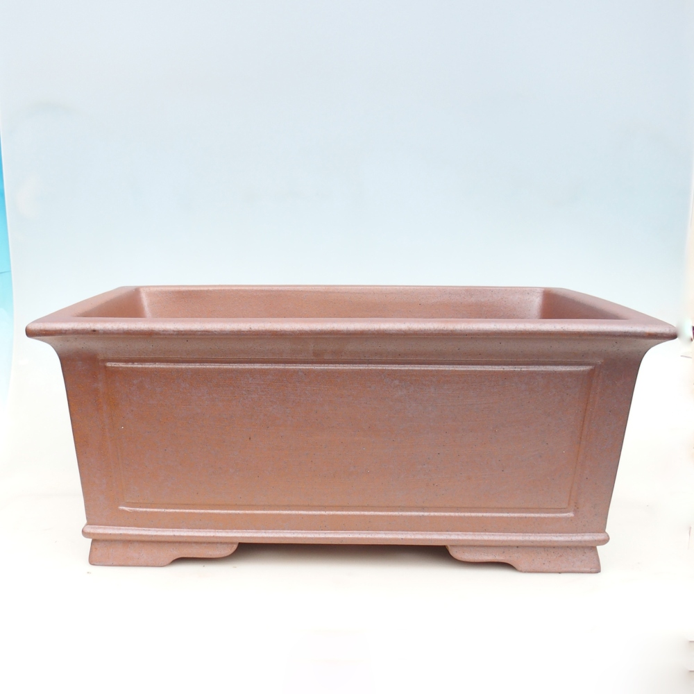 Bonsaischale aus Keramik 61 x 46 x 25 cm , Farbe Metall - NUR PERSÖNLICHE ABHOLUNG oder Palettentransport