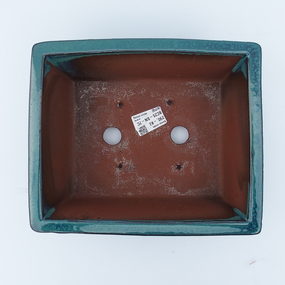 Schale 26 x 21,5 x 10 cm blau-grün