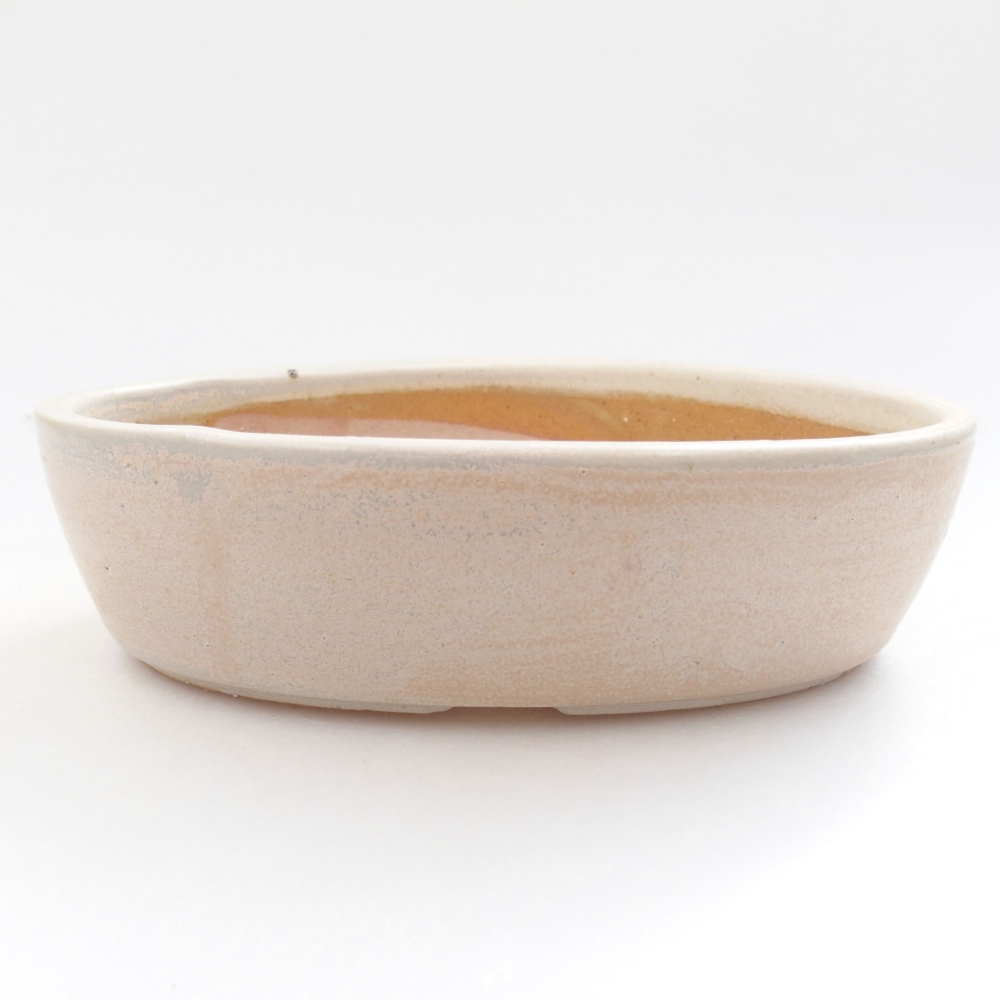 Bonsaischale aus Keramik 15,5 x 12 x 6 cm, Farbe blau