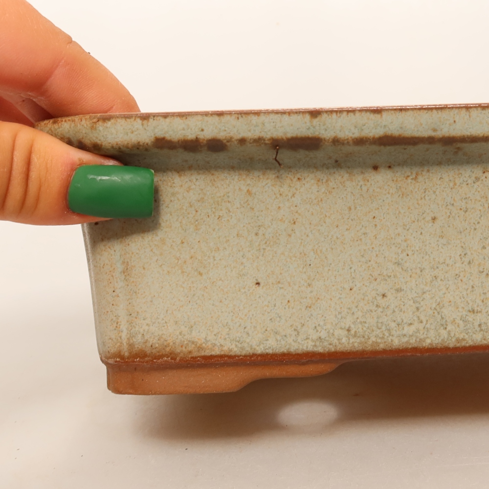 Keramikschale  20 x 15,5 x 6 cm, Farbe: Beige